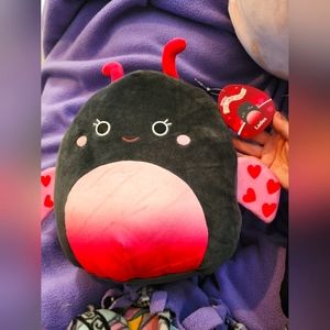 11" Ladee the ladybug squishmallow